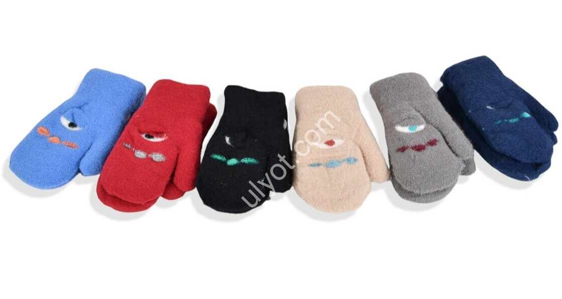 ВАРЕЖКИ (0.5-1.5 ГОДА) МЕХ МИКС 2524