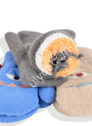 ВАРЕЖКИ (0.5-1.5 ГОДА) МЕХ МИКС 2524