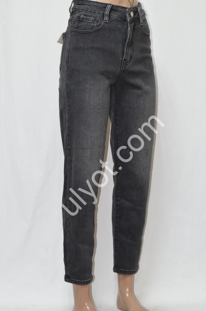 ДЖИНСЫ RELUCKY (25-30) БАЙКА ГРАФИТ M665-6