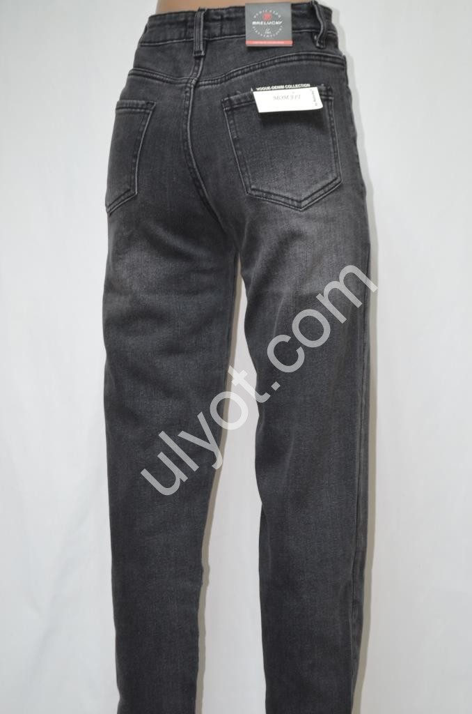 ДЖИНСЫ RELUCKY (25-30) БАЙКА ГРАФИТ M665-6