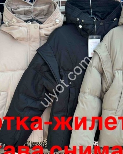 КУТКА-ЖИЛЕТКА (M-2XL) ЧЕРНЫЙ 066