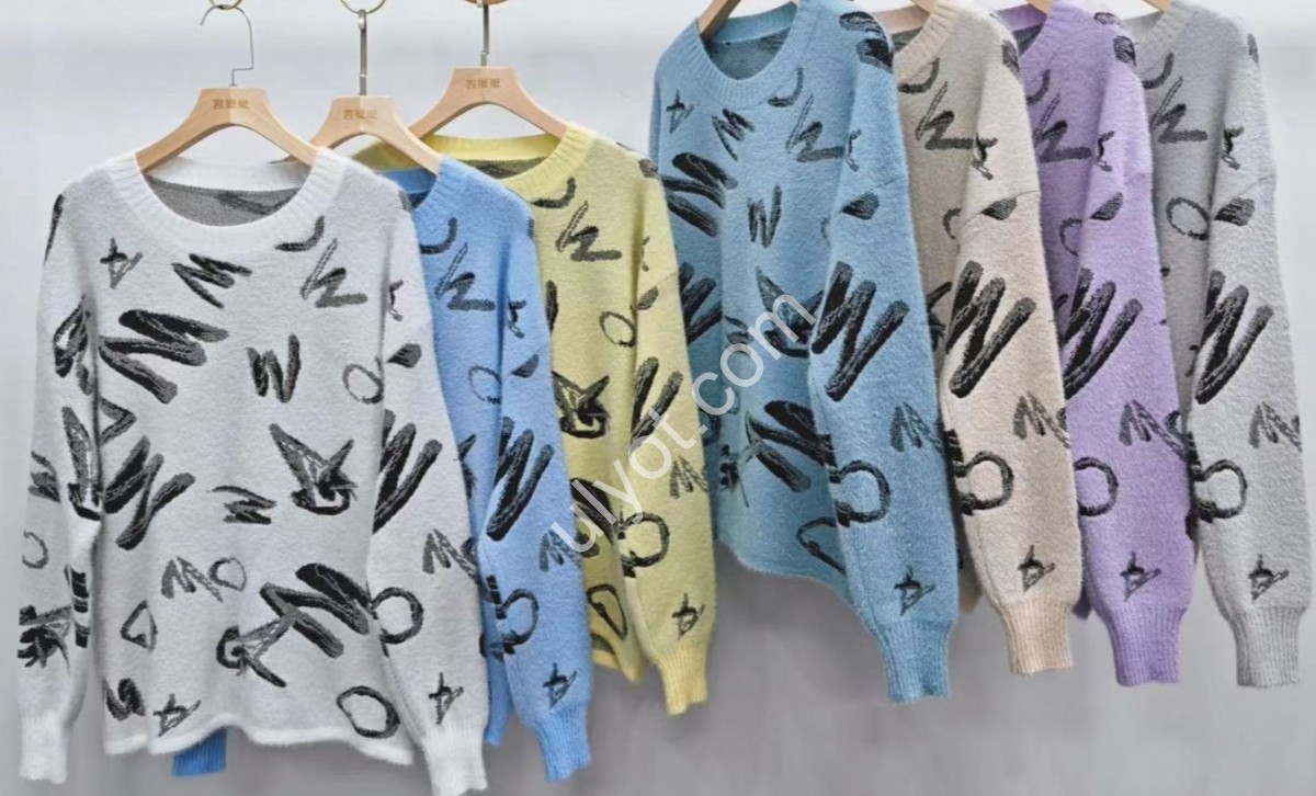 СВІТЕР (ONE SIZE 46-50) МІКС 59725