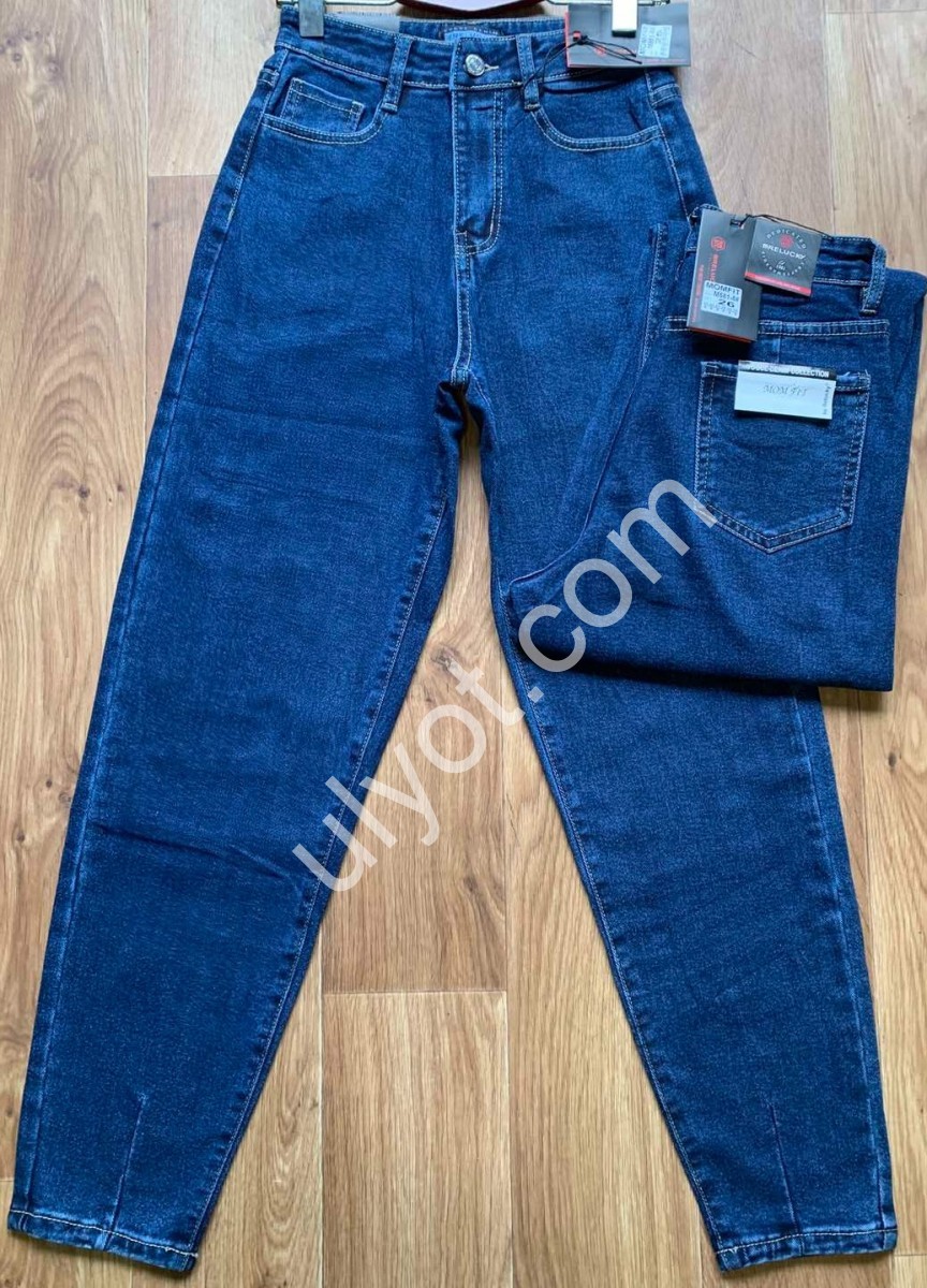 ДЖИНСЫ RELUCKY (25-30) БАЙКА Т.СИНИЙ M581-8