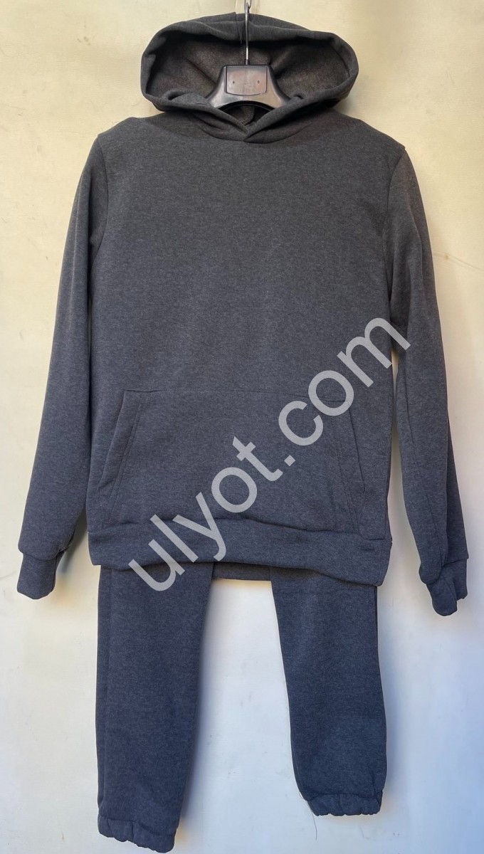 СПОРТ.КОСТЮМ (46-54) МАНЖЕТ СЕРЫЙ 