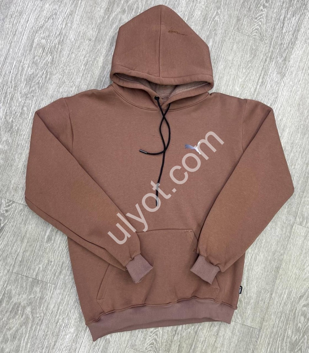 ХУДИ P15 (M-3XL) КОРИЧНЕВЫЙ 113