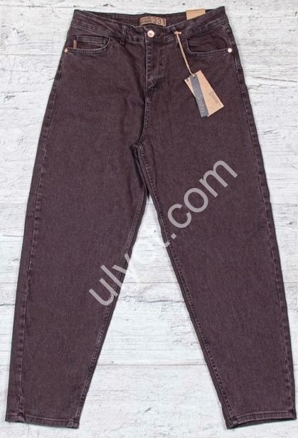 ДЖИНСЫ SASHA (30-36) ШОКОЛАД 2480