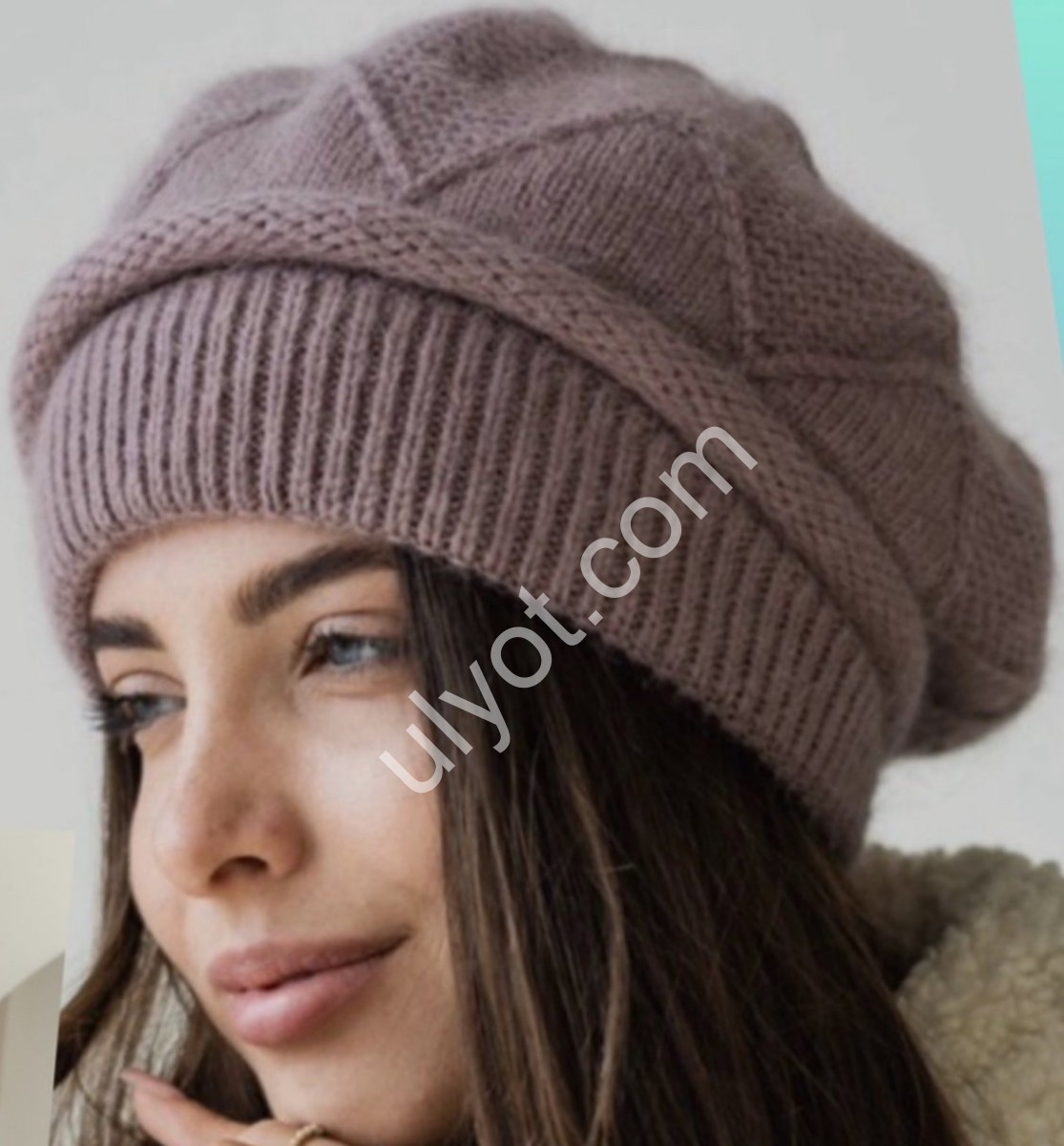 ШАПКА АНГОРА3 (ONE SIZE 56-58) ФЛИС МИКС 