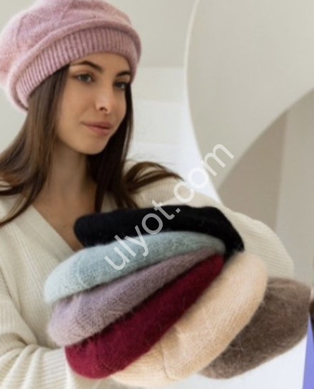 ШАПКА АНГОРА3 (ONE SIZE 56-58) ФЛИС МИКС 