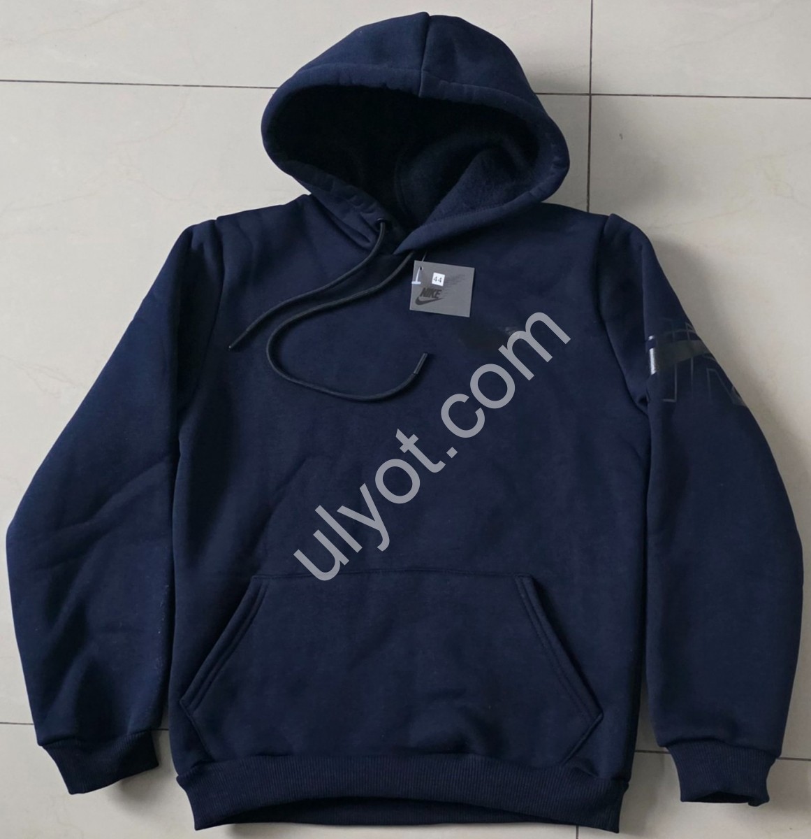 СПОРТ.КОФТА N02-1 (7-12ЛЕТ) ФЛИС Т.СИНИЙ 