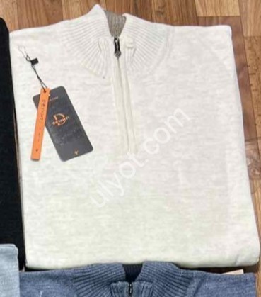 СВИТЕР DEVANTI (L-2XL) МОЛОКО 73501-2