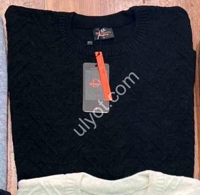 СВИТЕР DEVANTI (3XL-5XL) ЧЕРНЫЙ 73503-2