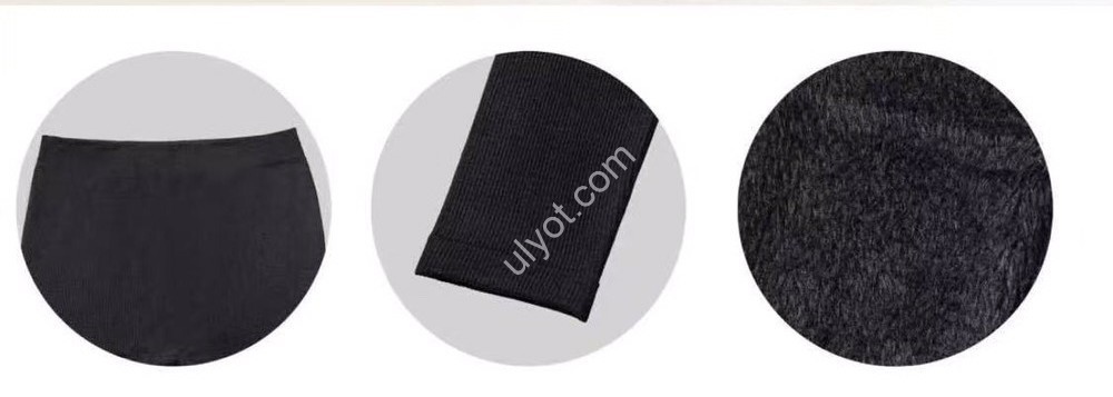 ЛОСИНЫ (XL-6XL) БАЙКА ЧЕРНЫЙ 9017