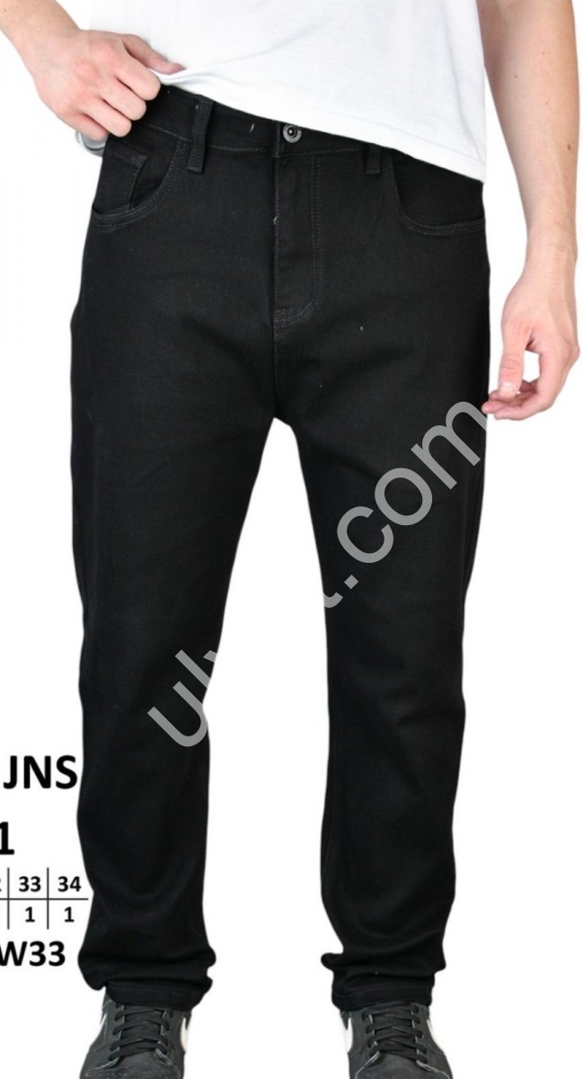 ДЖИНСЫ BARON (28-34) ЧЕРНЫЙ 175-1
