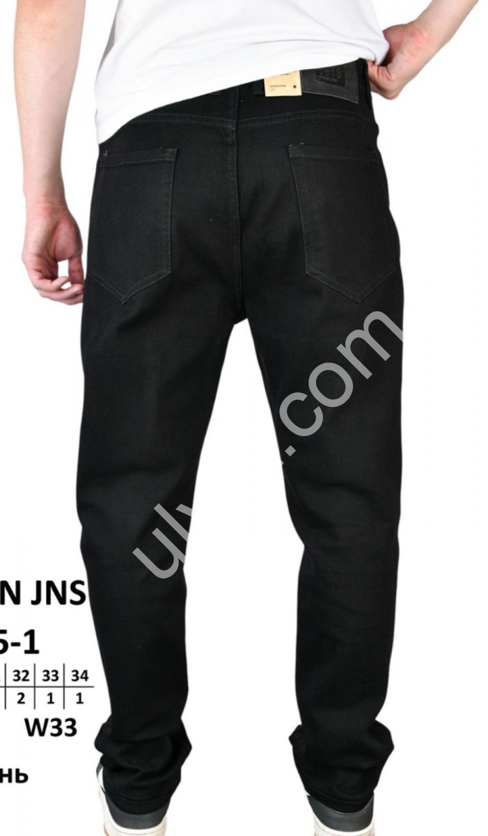 Фото 1 ДЖИНСЫ BARON (28-34) ЧЕРНЫЙ 175-1