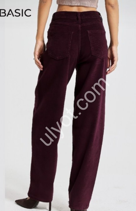 ДЖИНСЫ IT'S BASIC (34-42) БОРДО 3216/26w5/111