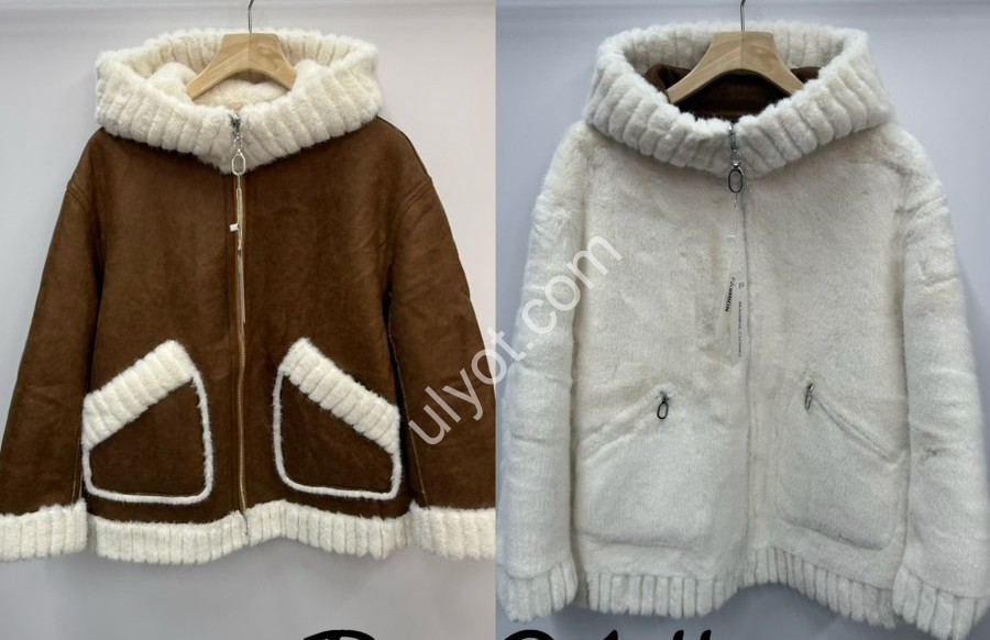 ДУБЛЕНКА ДВОХСТОРІННЯ (L-XL) МІКС B-01