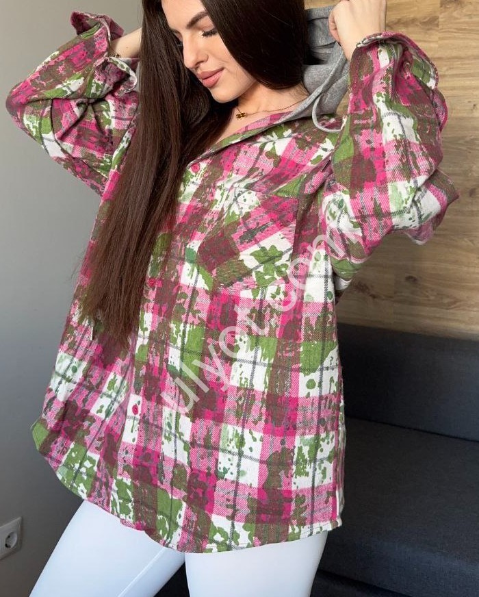 СОРОЧКА (42-48) МАЛИНА 026