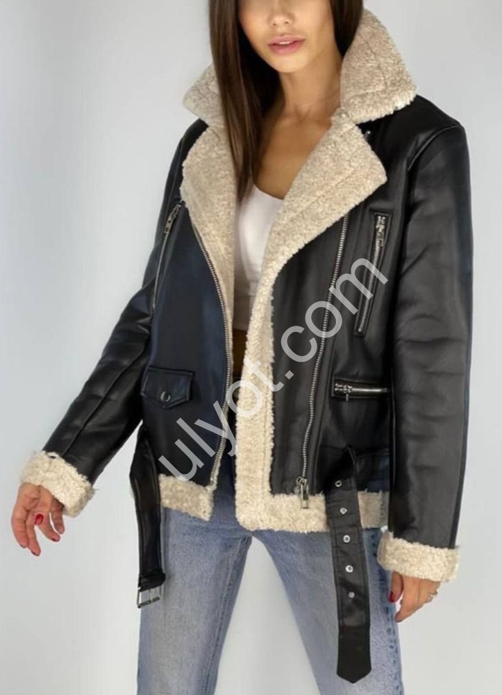 ДУБЛЕНКА (SL) ЧОРНИЙ DL582