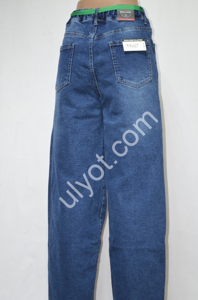 Фото 1 ДЖИНСЫ RELUCKY (28-33) БАЙКА Т.СИНИЙ TB0302-8