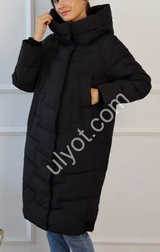 КУРТКА (S-2XL) ЧОРНИЙ 610