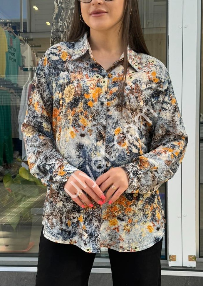 РУБАШКА (XL-4XL) ОСЕНЬ 8803