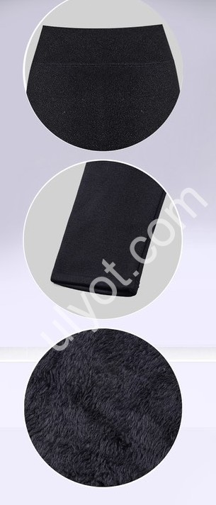 ЛОСИНЫ (L-5XL) МЕХ ЧЕРНЫЙ A102