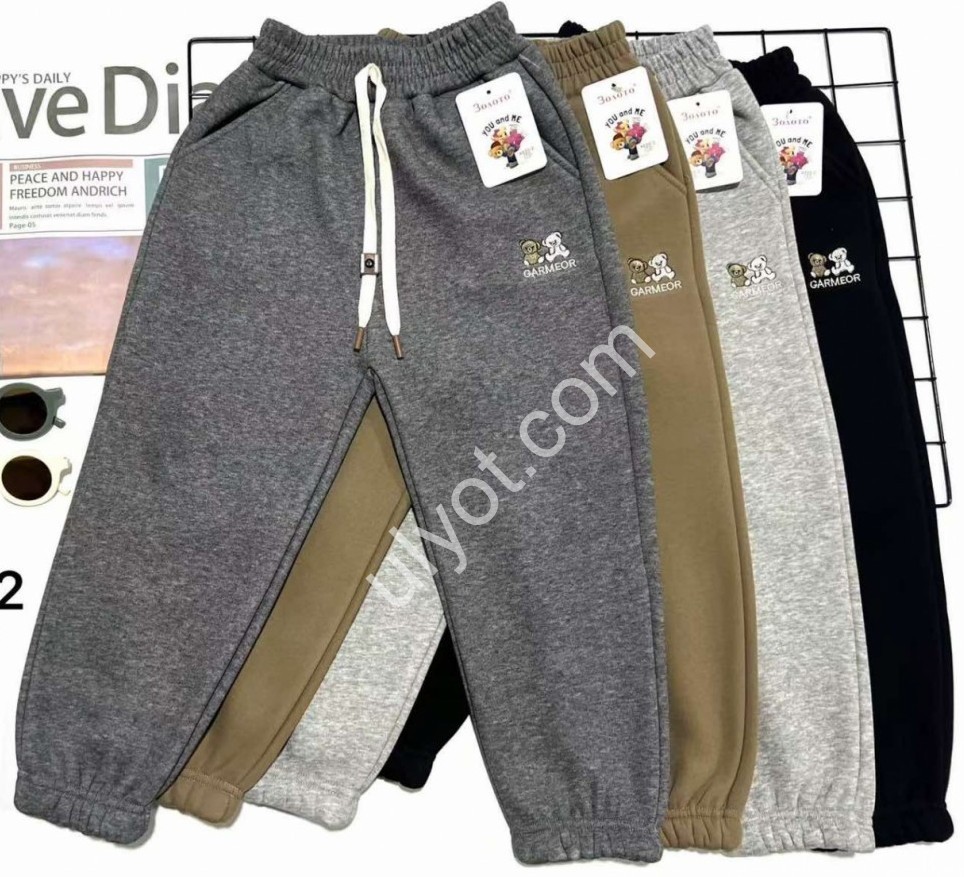 ШТАНЫ (3-8ЛЕТ) ФЛИС МАНЖЕТ МИКС 659-2