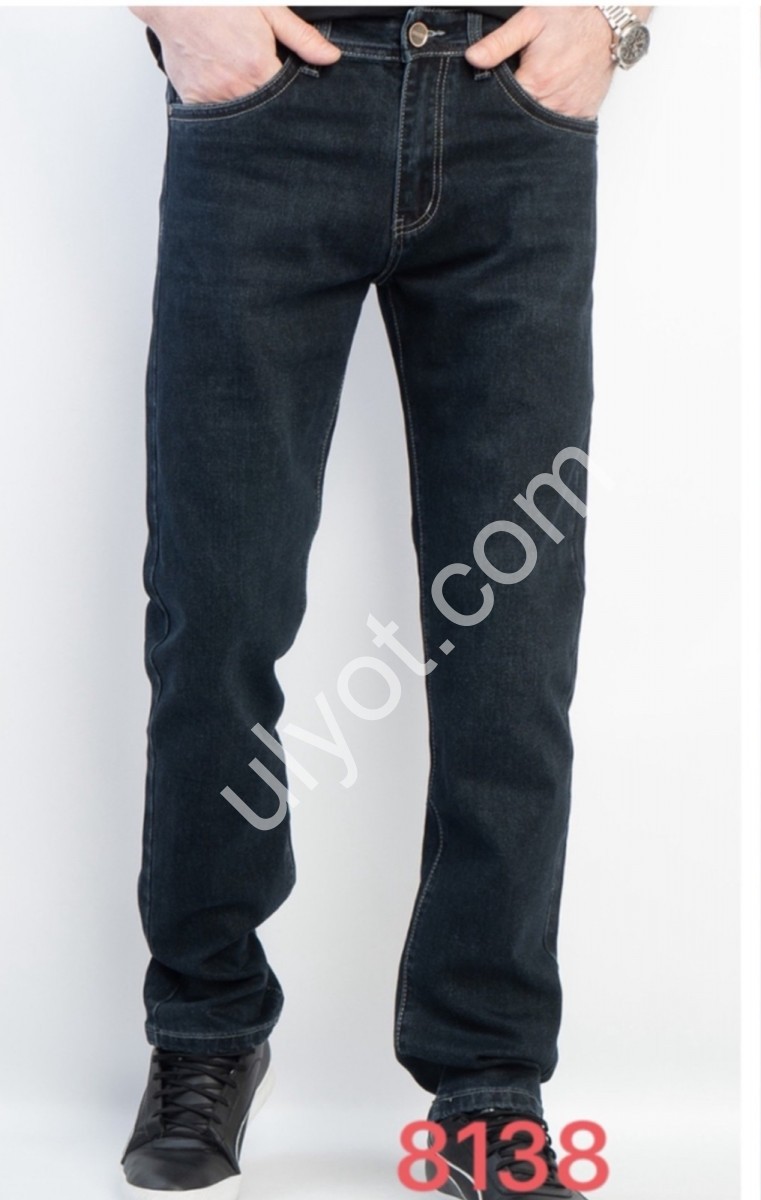 ДЖИНСЫ RTROOSS (31-38) Т.СИНИЙ 8138