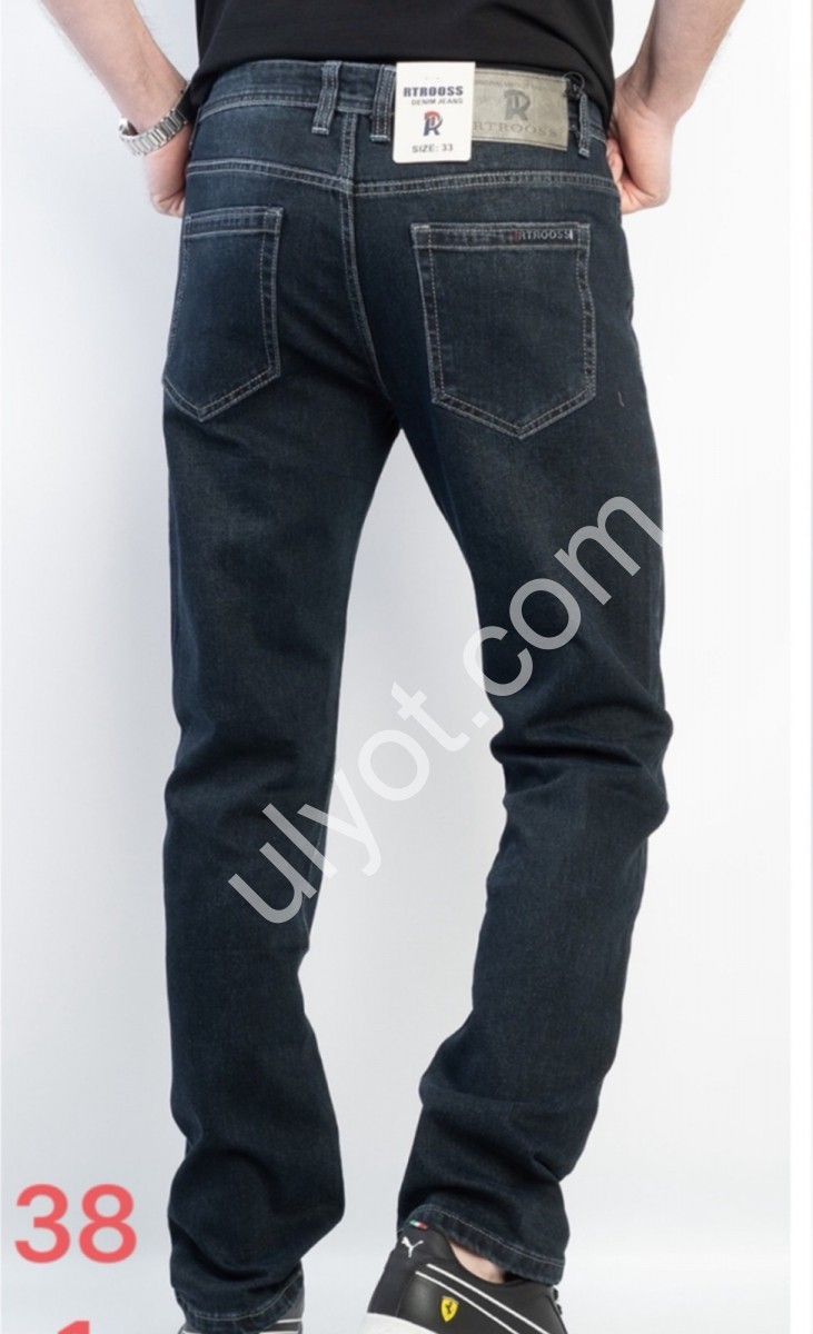 Фото 1 ДЖИНСЫ RTROOSS (31-38) Т.СИНИЙ 8138