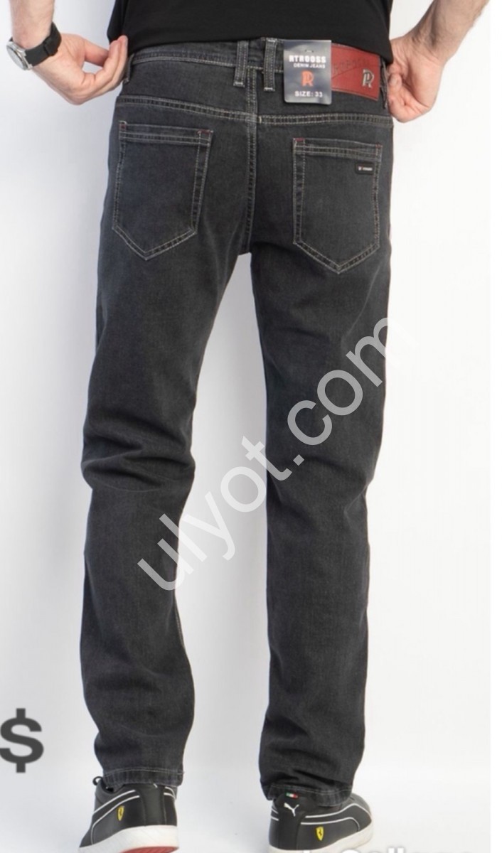 ДЖИНСЫ RTROOSS (29-36) ГРАФИТ 8116