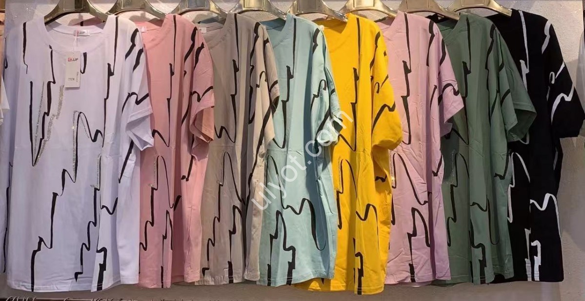 ФУТБОЛКА JJF (ONE SIZE 54-58) МИКС 7707