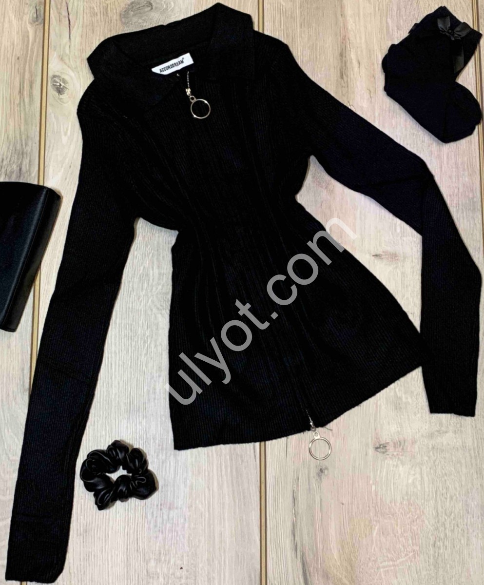 КОФТА (ONE SIZE 42-46) ЧЕРНЫЙ 90