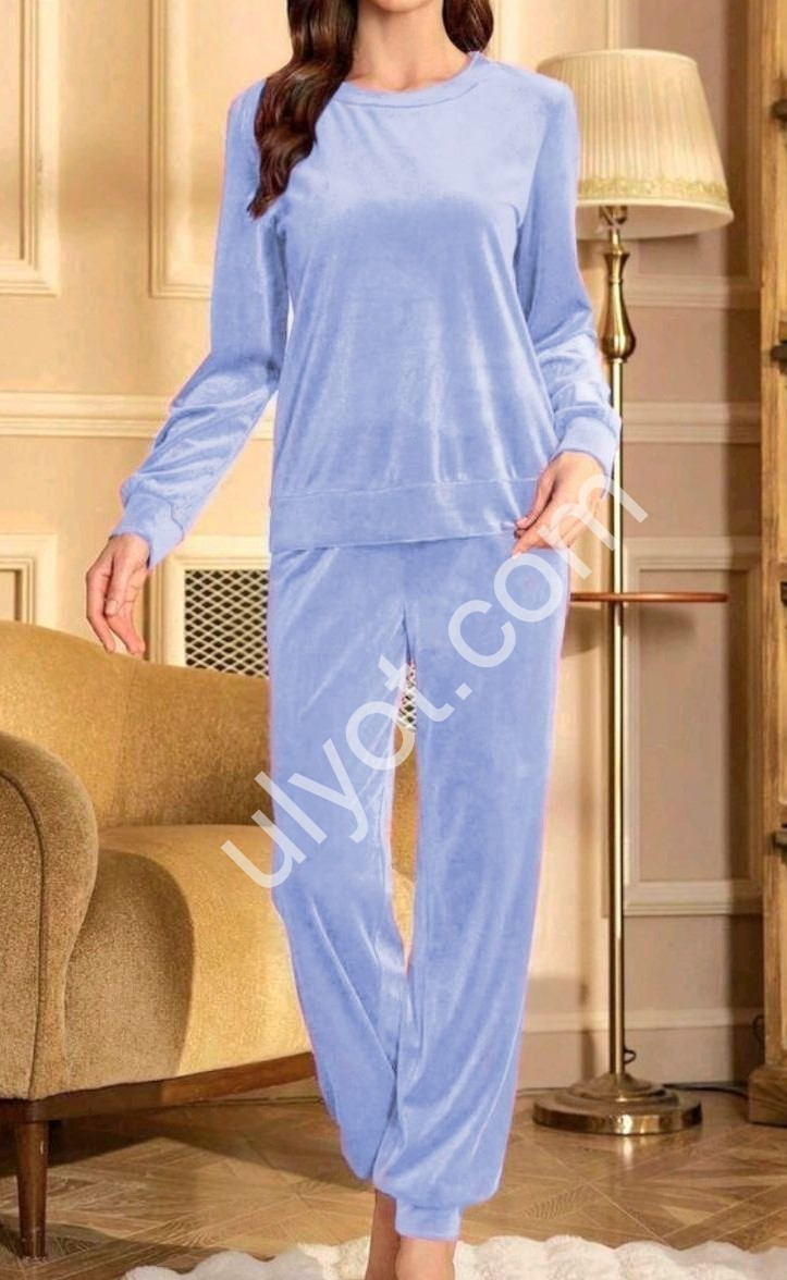 КОСТЮМ (42-52) МАНЖЕТ БЛАКИТНИЙ 2527