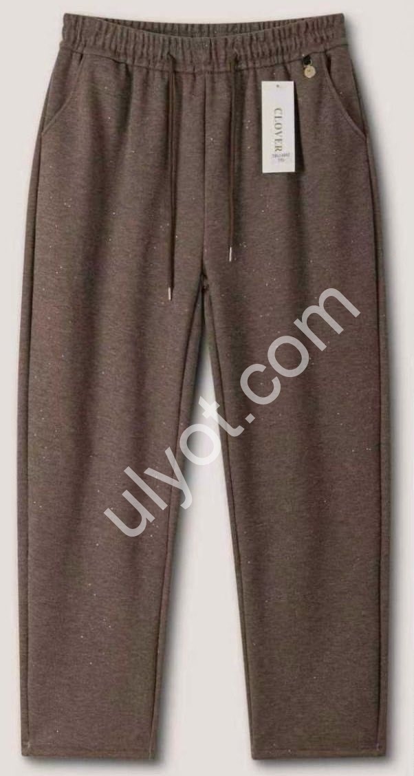 ШТАНИ (3XL-6XL) Хутро Чорне 4982