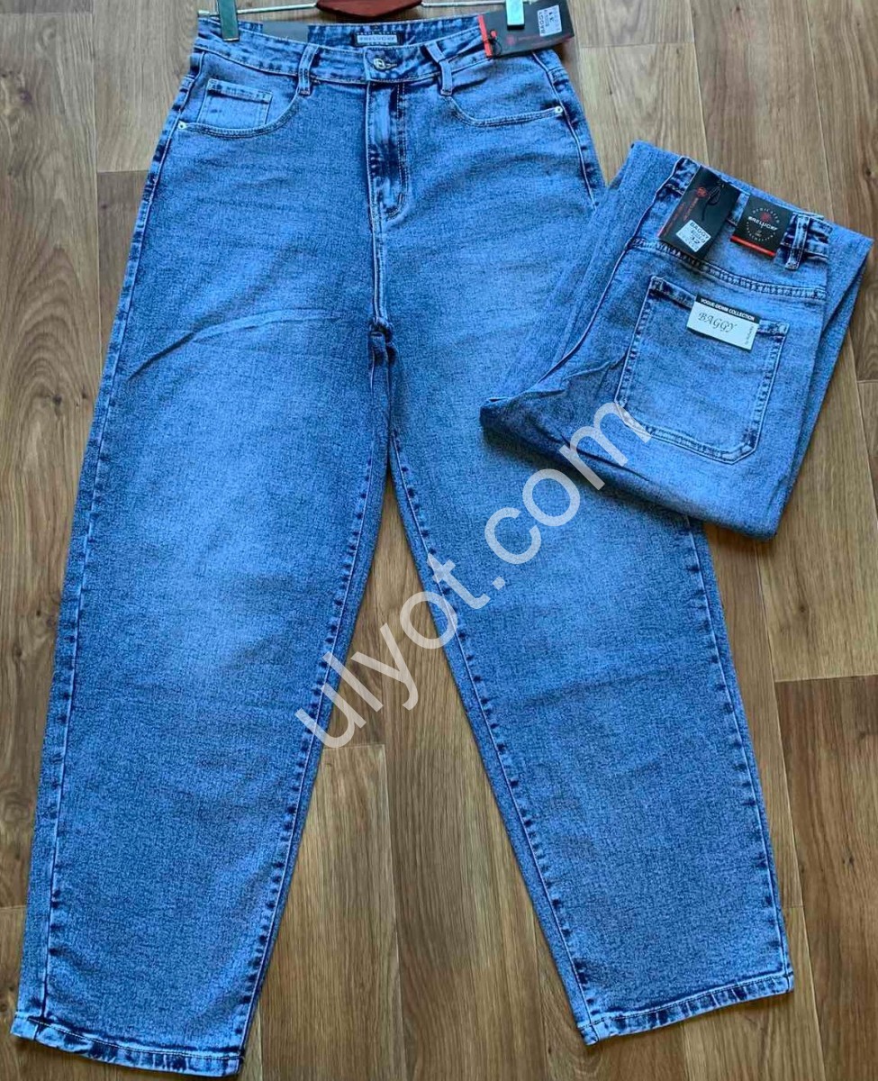 ДЖИНСЫ RELUCKY (31-38) Т.СИНИЙ 0304-1