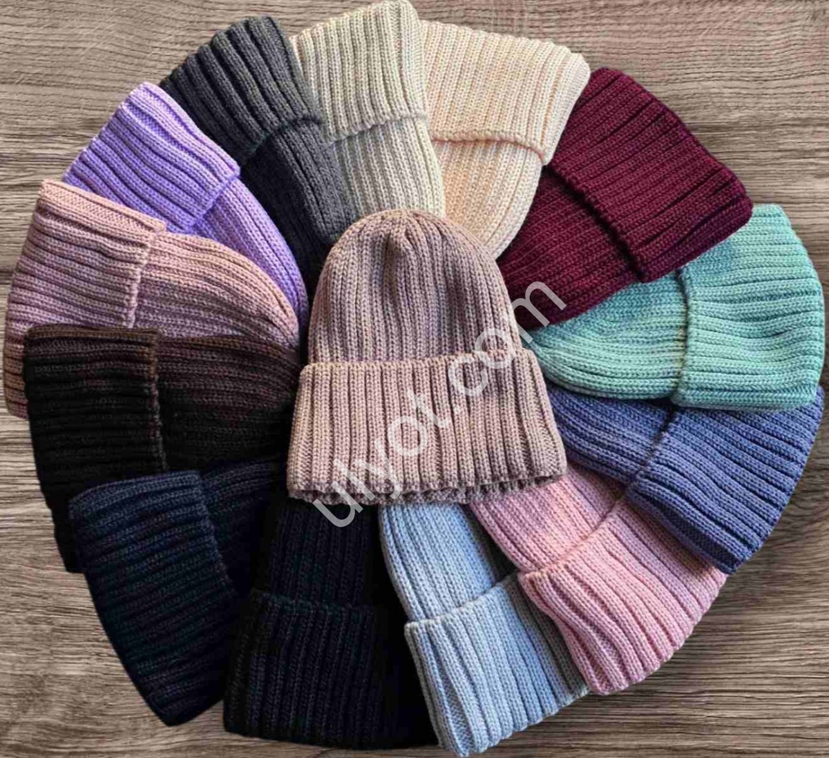 ШАПКА (ONE SIZE 56-58) ФЛІС МІКС-2