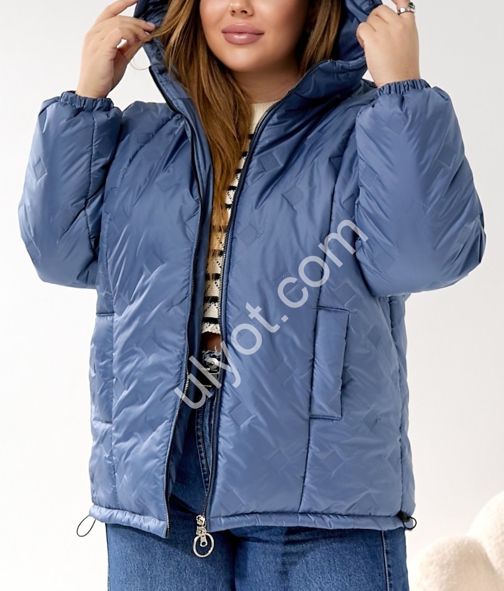 Фото 2 КУРТКА (50-60) ДЖИНС 17186