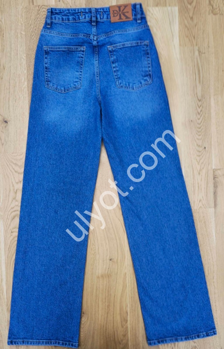 ДЖИНСИ DK49 (34-42) Т.СИНІЙ 1798