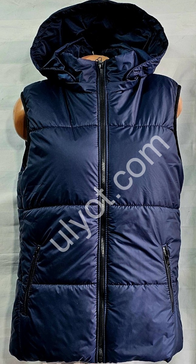 ЖИЛЕТКА (44-52) Т.СИНИЙ 