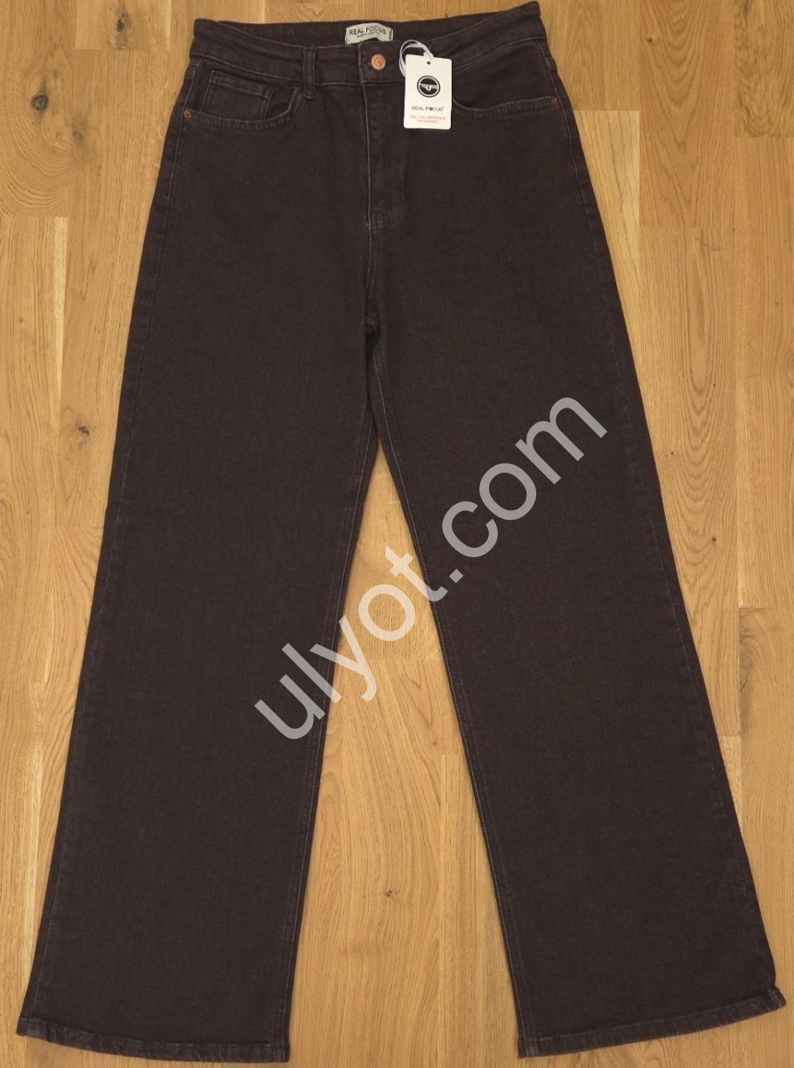 ДЖИНСЫ REAL FOCUS (30-36) ШОКОЛАД 1773 B408