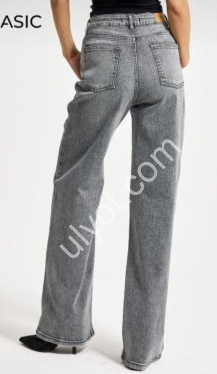 ДЖИНСИ IT'S BASIC (34-42) СІРИЙ 2506/4s6/13