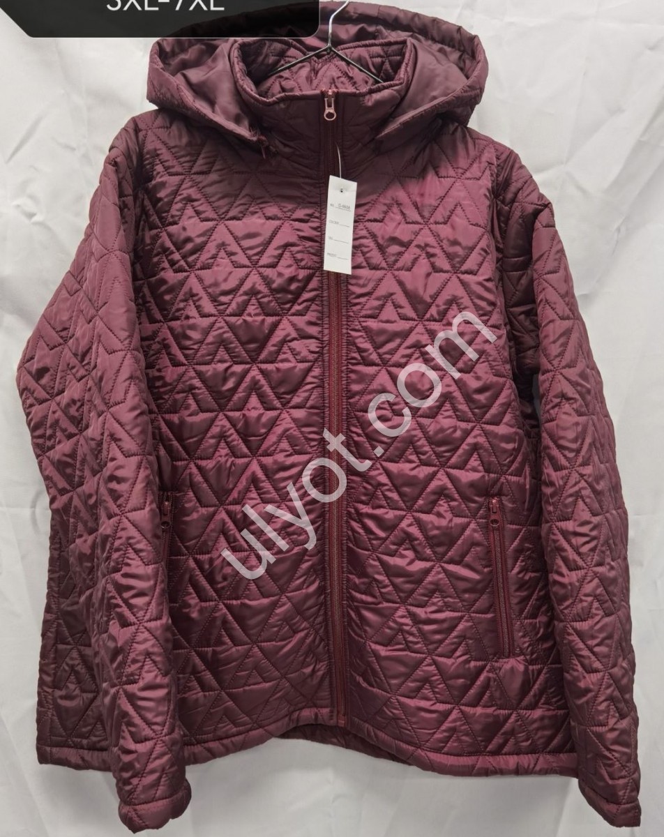 КУРТКА Bf&Gf (3XL-7XL) БОРДО 6606