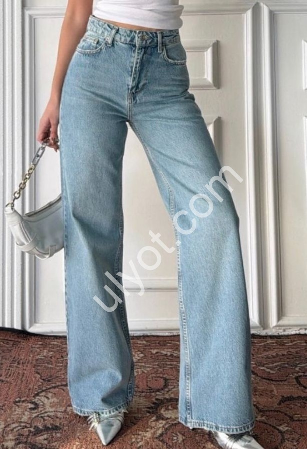 ДЖИНСИ WOMAN DENIM (34-40) БЛАКИТНИЙ 1025/1563