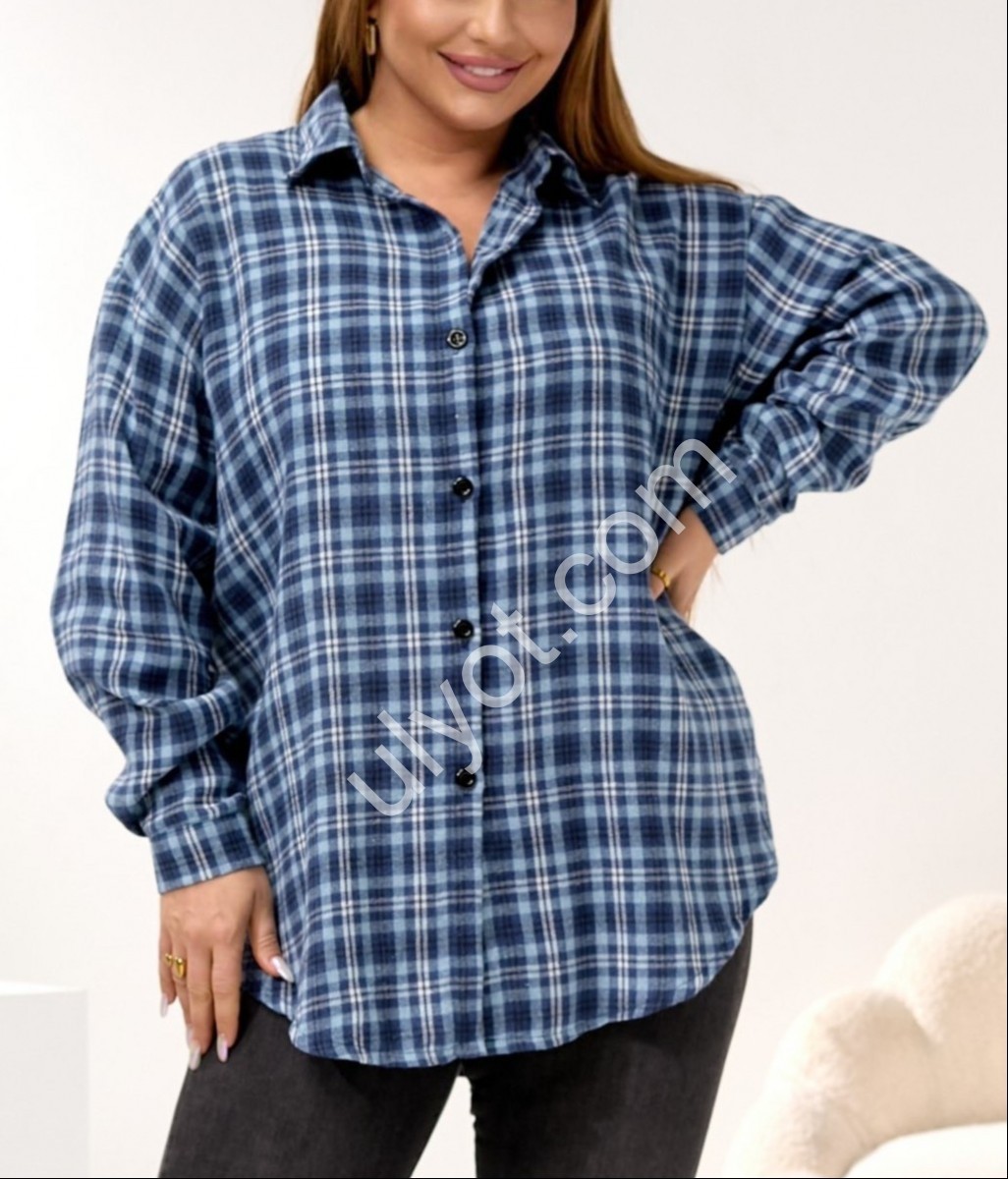 СОРОЧКА (3XL-6XL) БІЖ 7756