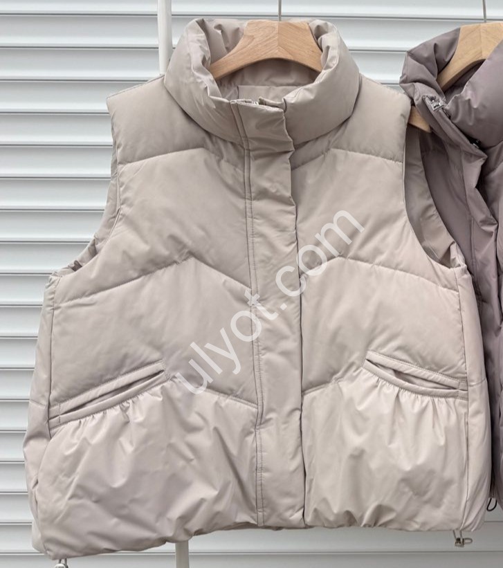 ЖИЛЕТКА (48-56) БЕЖ 2579