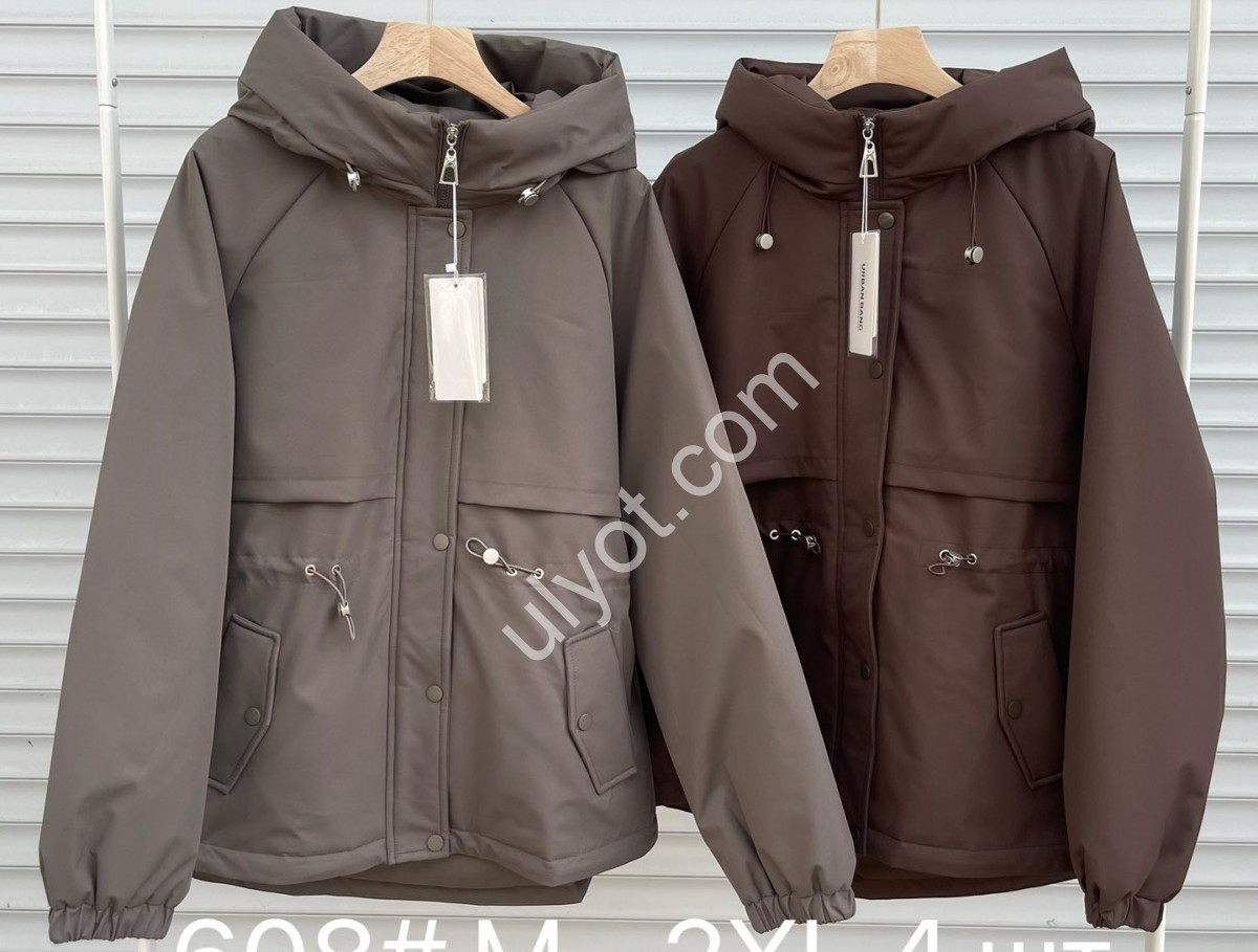 КУРТКА (M-2XL) ШОКОЛАД 608