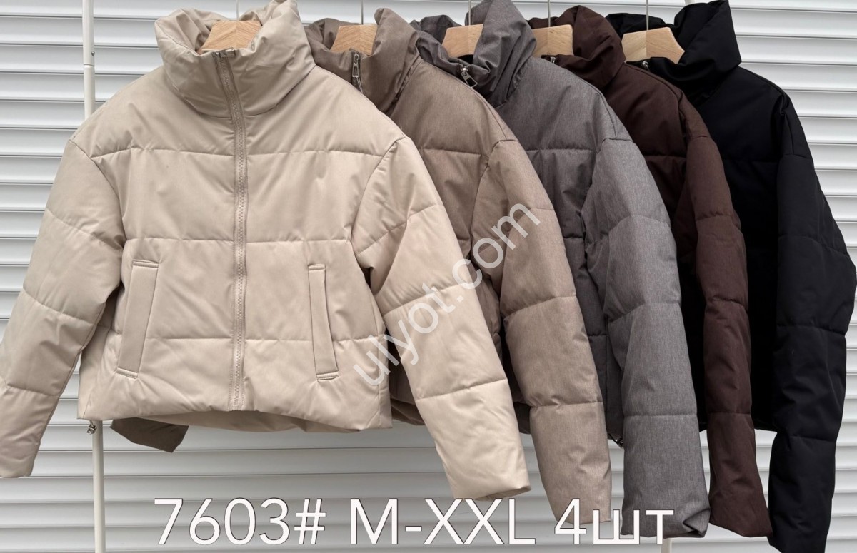 КУРТКА (M-2XL) ЧЕРНЫЙ 7603