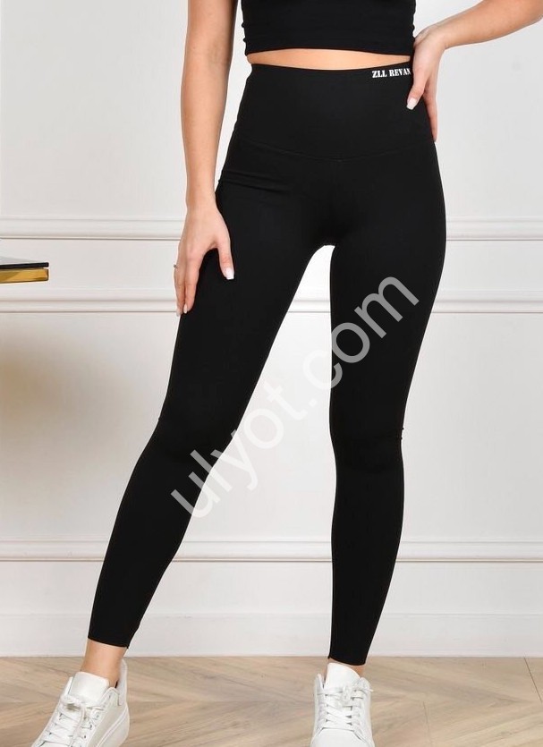 ЛЕГГИНСЫ (M-2XL) ЧЕРНЫЙ 2806