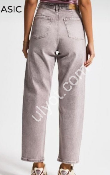 ДЖИНСЫ IT'S BASIC (32-36) СЕРЫЙ 3432/4s6/174