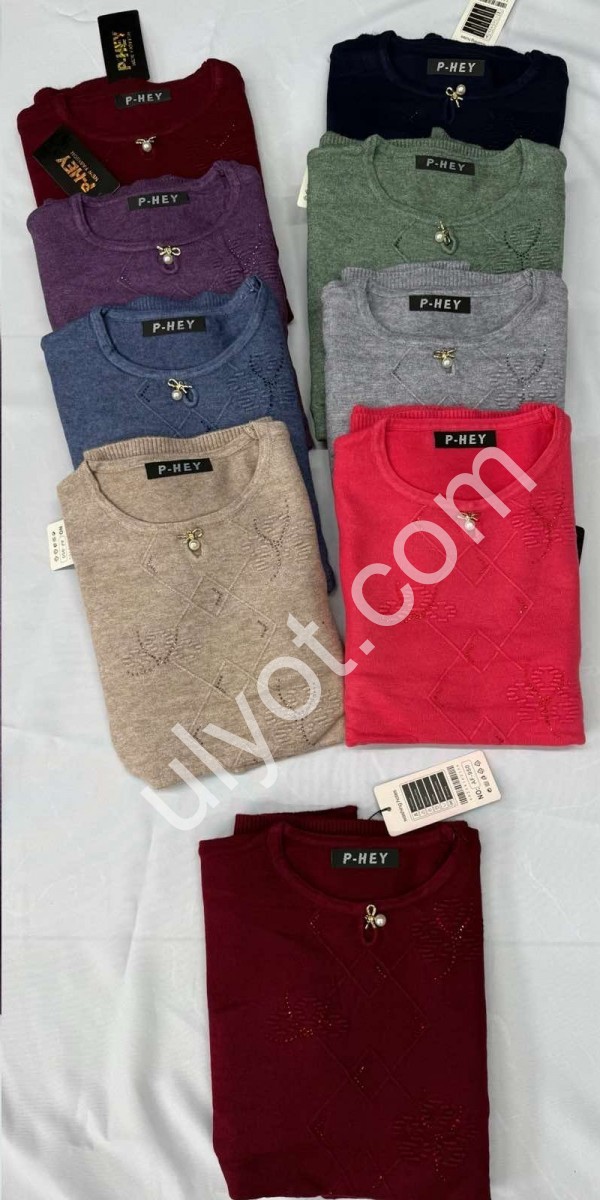 СВІТЕР (ONE SIZE 52-58) МІКС AF-950